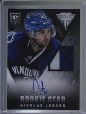 2013-14 Rookie Anthology Titanium Update Gear Prime /25 Nicklas Jensen Auto RC