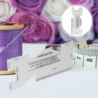 Nähmaß: Vielseitiges Quiltlineal aus Aluminium zum Nähen, Quilten und Basteln