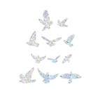 Self-adhesive Bird Shape Window Clings Glass Door Stickers Decals Birds