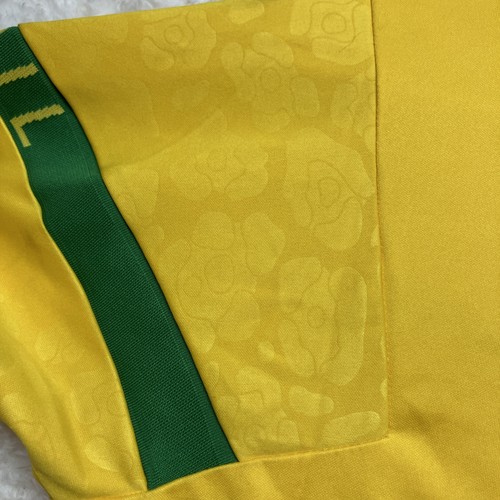 CBF Brasil Yellow Green Sport Jacket Zip Long Sleeve Pockets - Picture 19 of 24