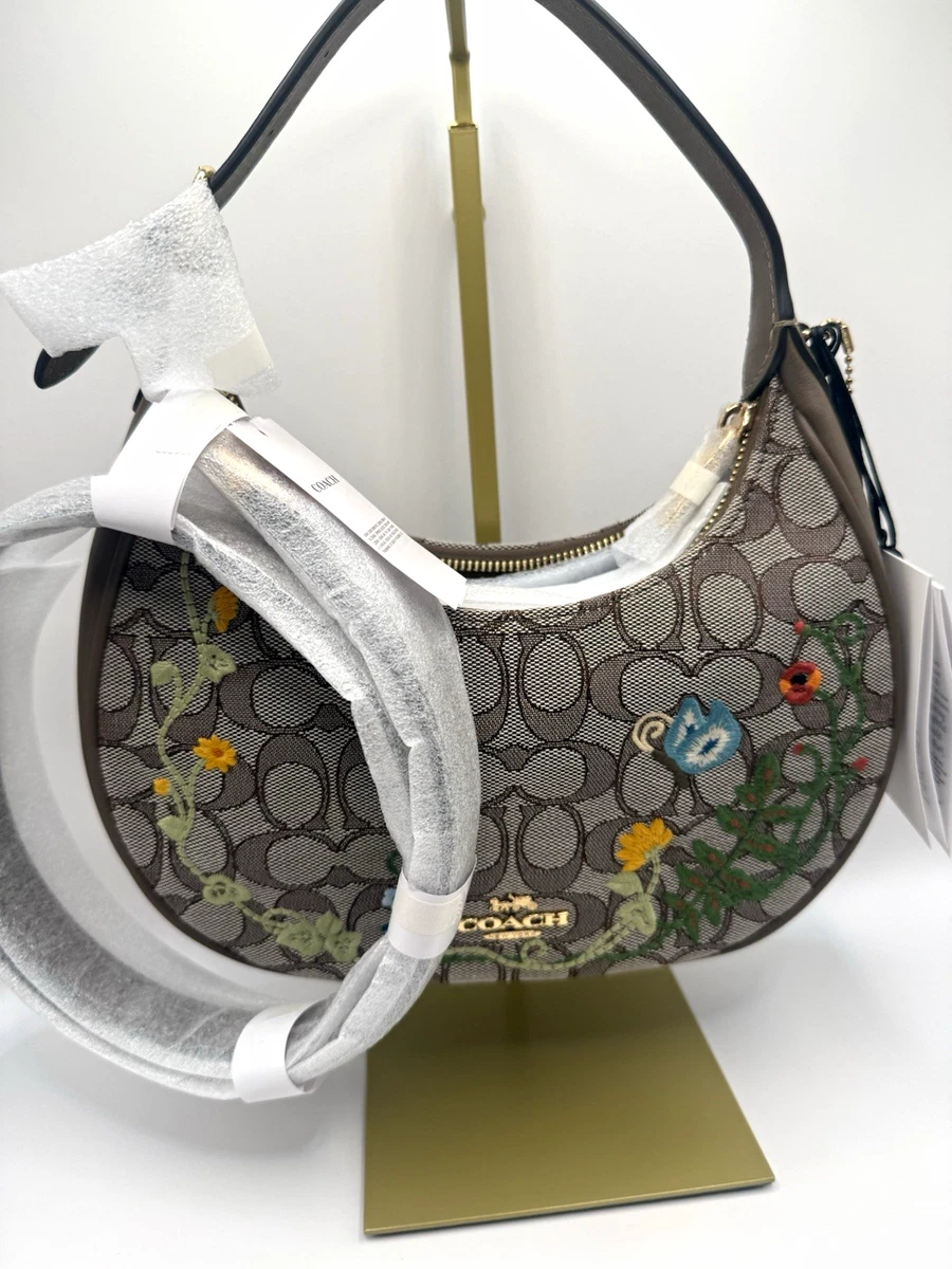 Coach Embroidered Shoulder Bag Bags & Handbags for Women for sale