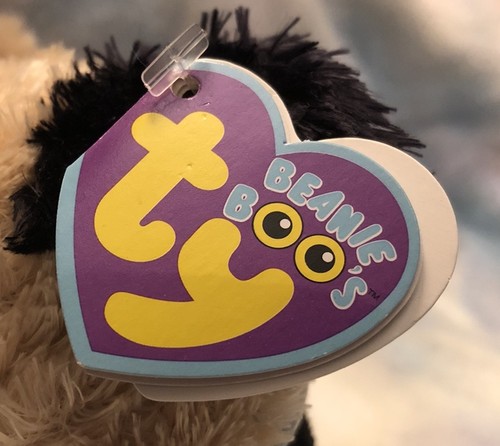 Ty Beanie Boos 6" Pugsly der Mops Hund mit CHT 2012 - Bild 5 von 8