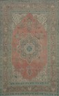 Vintage Hand-made Traditional Area Rug 7x10 Living Room Traditional Wool Carpet