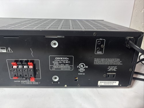 Onkyo TX-8011 Receiver HiFi Stereo 2 Channel Phono Vintage Home Audio Radio - Picture 7 of 7