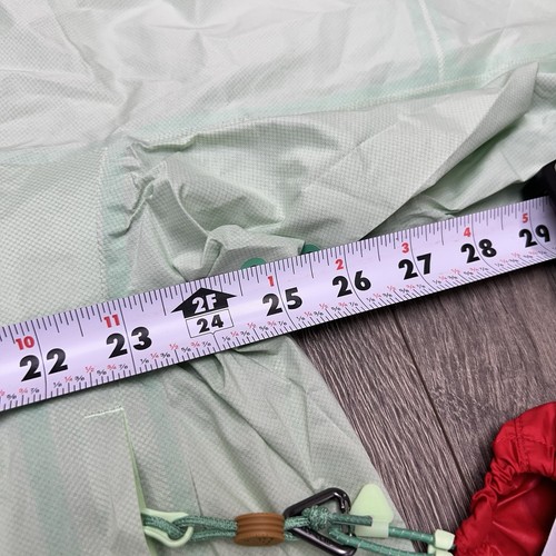 Nike ACG Windbreaker Jacket Size Large Mens Vapor Green Reflective Silver $250 - Picture 12 of 24