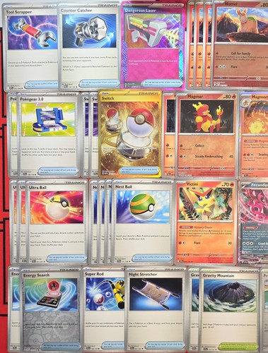 Mega Camerupt Ex & Volcanion Ex - Pokémon TCG - OutTheBoxTCG Custom Meta Decks - Picture 5 of 14