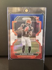 2021 Panini Prizm Jamaar Chase Rookie Card Red White Blue #337 (RC)