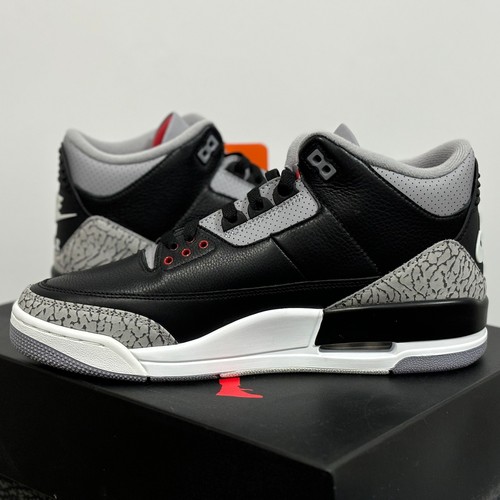 ⚡️Air Jordan 3 "Black Cement Reimagined DN3707-010 Men's Shoes US Size - Picture 5 of 6