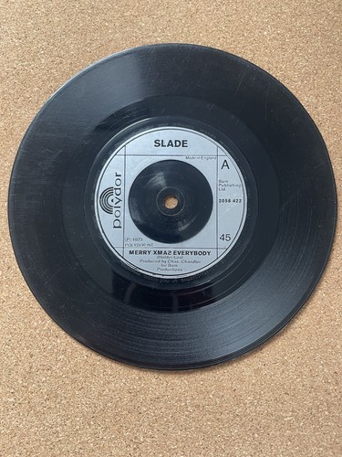 SLADE - MERRY CHRISTMAS EVERYBODY 7" VINYL UK 2058 422 PIC SLEEVE PIC SLEEVE - Picture 4 of 4
