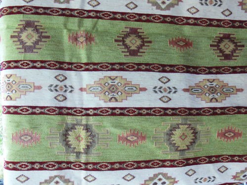 Colourful Turkish Sofa Throw 140 x 200 chenille cotton polyester. Made in Turkey - Picture 2 of 2