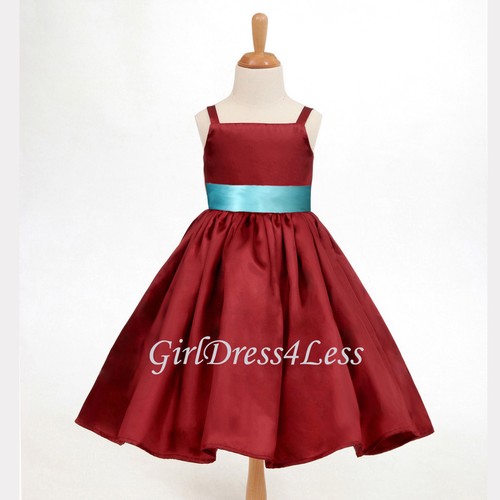 VESTIDO DE VACACIONES NIÑA FLOR JUNIOR FLOR DE MANZANA ROJO ESPAGUETI 12-18M 2 4 6 8 10 12 - Imagen 2 de 37