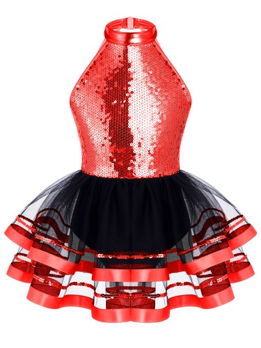 Girls Ballet Tutu Dress Ballerina Leotard Modern Jazz Latin Stage Dance wear - Picture 36 of 65