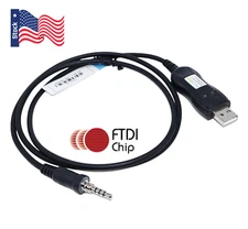 FTDI USB Programming Cable Cord for Yaesu/Vertex Radio VX-127, VX-127E, VX-170