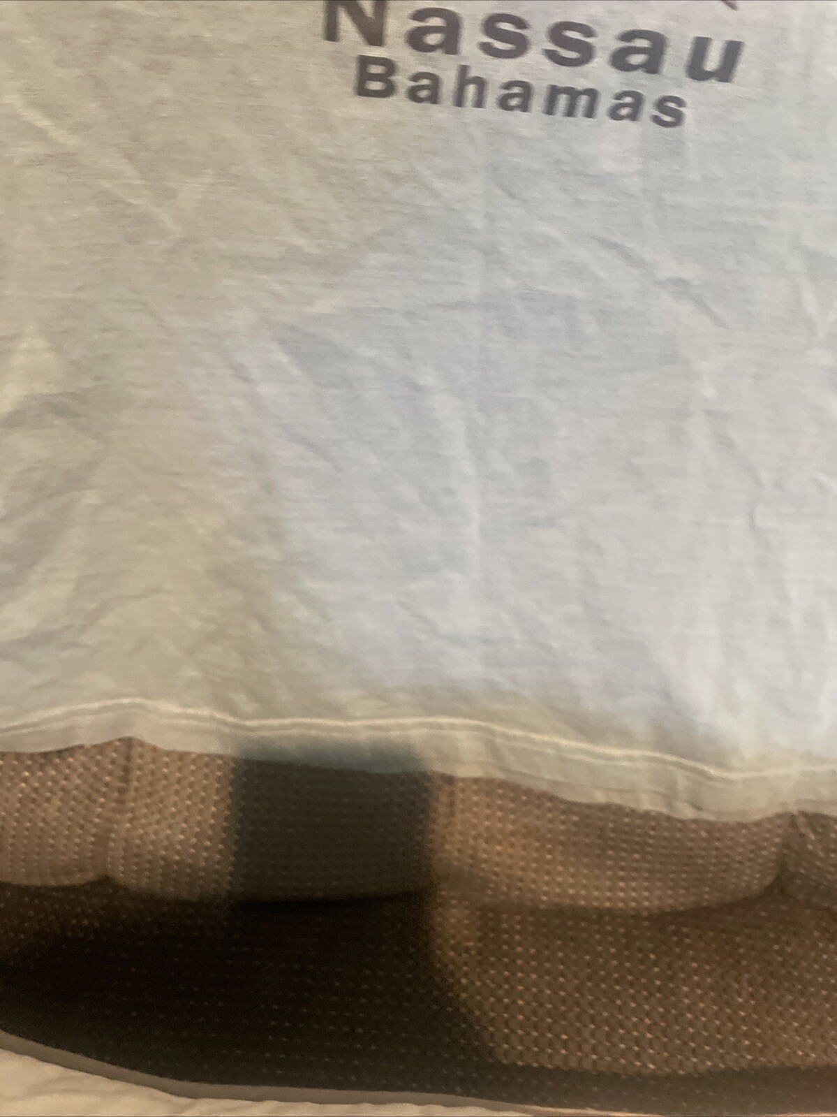 Old Salty Bastard Tavern T Shirt Men’s Lg Blue Graphic Print  Nassau Bahamas