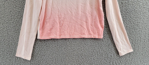 Epic Threads Long Sleeve Ombre Soft Knit Sweatshirt Big Girls XL Crystal Pink - Picture 4 of 16