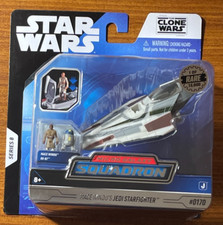 Star Wars Micro Galaxy Squadron Mace Windu's Jedi Starfighter RARE 1 of 15 000