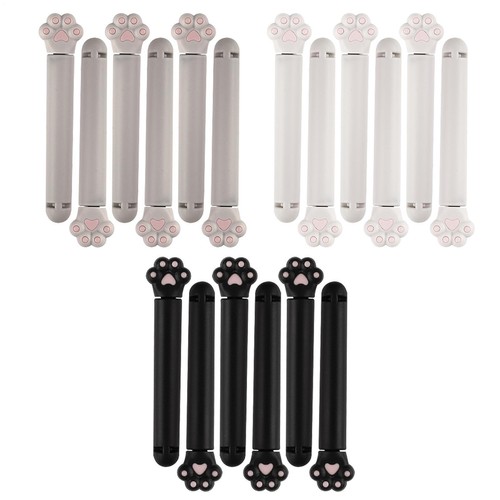 6 Piece Set Of Chip Bag Clips Cat Paw Home Kitchen Food Snack Storage Clips NEW - Picture 2 of 15