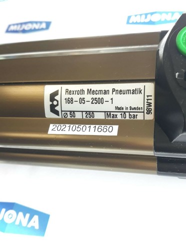 CILINDRO NEUMÁTICO REXROTH MECMAN 98W11 Ø 50 10 BAR 168 05 2500 1 (Nuevo stock antiguo) - Imagen 3 de 6