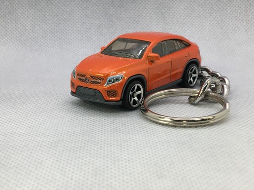 2015 MERCEDES-BENZ GLE COUPE (orange) CUSTOM MADE DIE-CAST KEY CHAIN - Picture 6 of 6