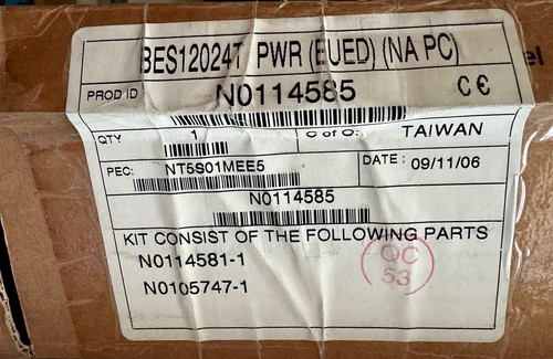 New NORTEL BES120-24T PWR Business Ethernet PoE Switch Unused - Picture 3 of 7