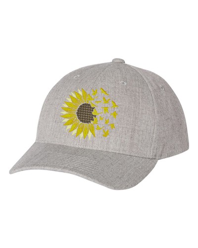 SONNENBLUMENMÜTZE, Sonnenblumenfliege, BESTICKTE MÜTZE, GESCHENK FÜR GÄRTNER, NATURMÜTZE - Bild 20 von 20