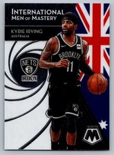 2019-20 Panini Mosaic #13 Kyrie Irving International Men of Mastery