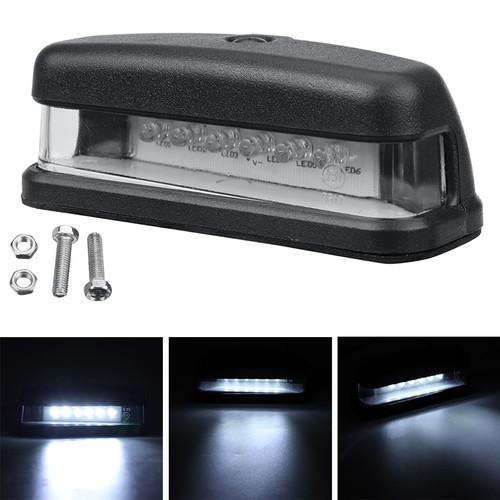 1x/2X LED TRAILER LICENSE NUMBER PLATE LIGHT LAMP FOR SUV TRUCK LORRY REAR LAMP - Picture 2 of 10