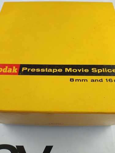 Vintage Kodak Presstape Movie Splicer 8mm 16mm Model 64 original box - Picture 3 of 11
