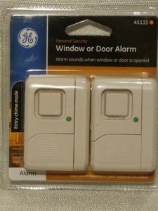 New-Box-2-Pack-GE-Personal-Security-Window-or-Door-Alarm-45115