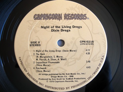 Dixie Dregs : Night of the Living Dregs 1979 Rock LP Vinyl Record CPN-0216 (VG) - Picture 5 of 10