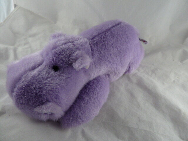 RARE Aurora Purple Hippo Limited Edition Jumbo Hippopotamus Plush HUGE 28