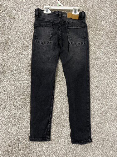 Zara Girls Black Skinny Jeans Size 8 - Picture 2 of 2