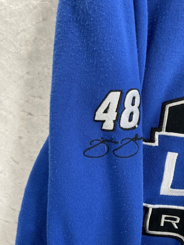 Chase Authentics Jimmie Johnson Full Zip Sweatshirt Men’s Small Heavy Duty - Picture 3 of 6