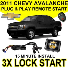 Js Alarms Plug & Play Remote Start For 2011 Chevy Avalanche GM10