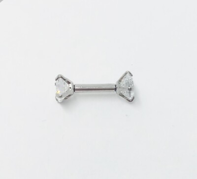 Tapsi´s Coolbodyart® | Orecchio Cartilage Tragus Barbell acciaio inox