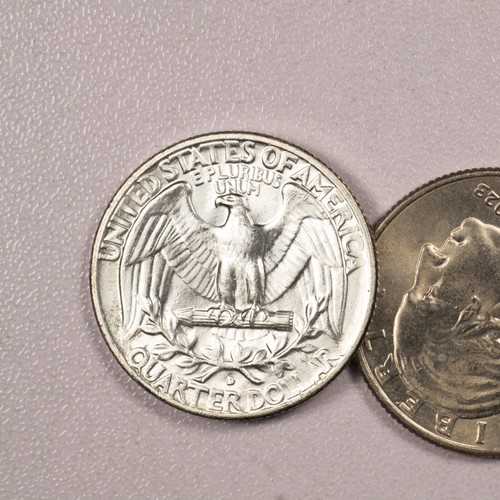 1955-D Washington Quarter - Silky Luster - GEM BU! - Bild 5 von 7