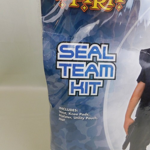 Spirit Halloween Seal Team Boy's Halloween Costume Kit - Child 10-12 Large #3996 - Picture 2 of 3