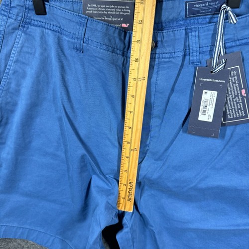 NWT Vineyard Vines 7" Island Shorts Mens 34 Blue Preppy - Picture 4 of 9