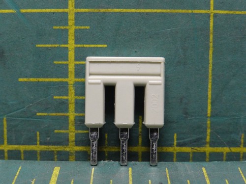 (Qty: 24) Wago TOPJOBS 2002 Bridge Jumper 2002-403 Insulated 3-Way 3P 800V 24A - Picture 3 of 3