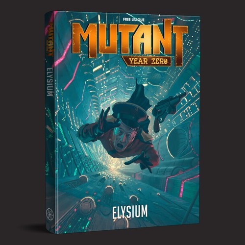 Mutant: Year Zero - Elysium RPG - HC/EN (Post Apocalyptic RPG, Full Color) UT003 - Picture 1 of 6