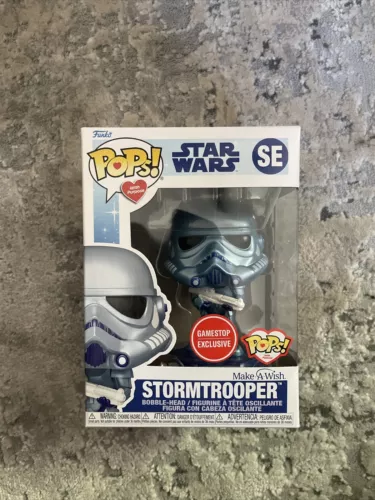 NEW - Funko POP! Star Wars: Make A Wish Stormtrooper #SE GameStop Exclusive