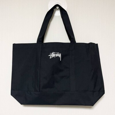 Stussy ロゴ入り エコバッグ アイボリー Stussy ロゴ入り エコバッグ アイボリー AUS発[STUSSY]♢ロゴ