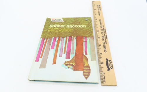 Robber Raccoon Easy Reader Hardcover Book 1971 By Thomas Lawrence - Picture 7 of 11