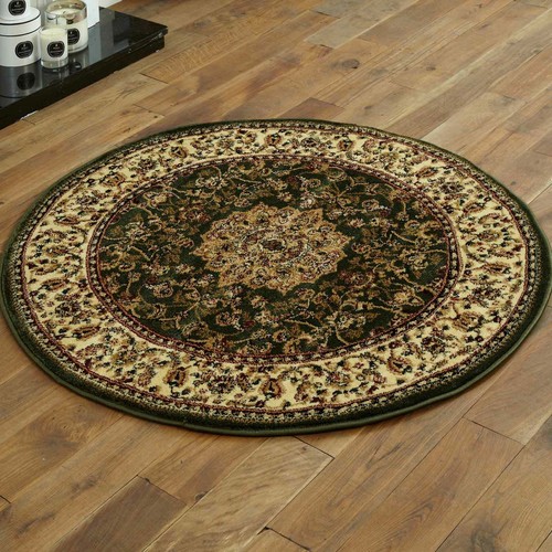 LARGE TRADITIONAL LIVING ROOM MEDALLION CLEARANCE BUDGET AREA NONSLIP On Carpet - Picture 49 of 167