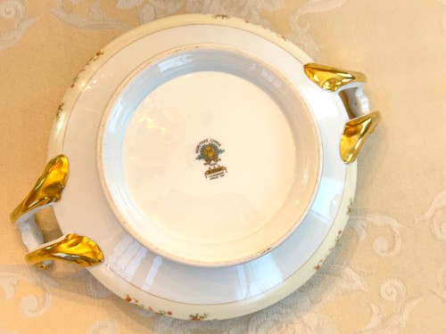 Vintage Noritake China Blue Dawn 622 bedeckt Gemüseschale 8,25" - Bild 5 von 6