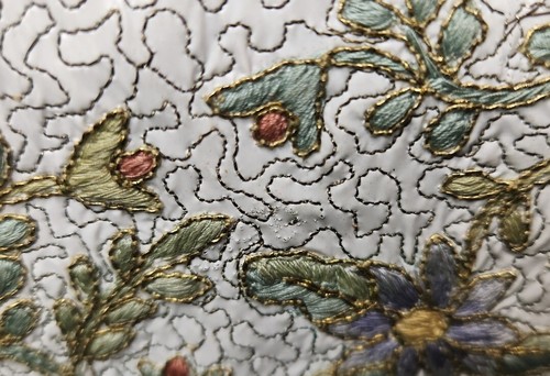 vintage MARKETA embroidered clutch - Picture 6 of 8