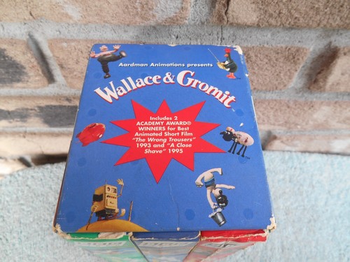 Wallace & Gromit Gift Set (VHS, 1996, 3-Tape Set) BBC VIDEO - Imagen 2 de 18