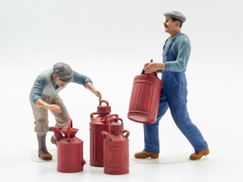 American Gasoline Loaders (1910s) (2 figures) Plastic model kit 1/24 ICM 24018 - Picture 5 of 10