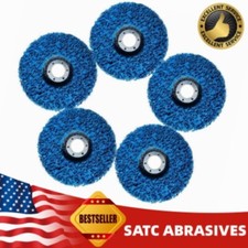 30 Pack 4.5''x7/8" Poly Strip Disc Wheel Rust Remover Wheel For Clean Paint