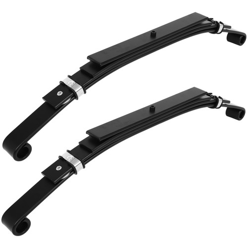 Heavy Duty Rear 4-Leaf Spring Kit w/Bushings & Sleeves For Club Car DS Golf Cart - Picture 2 of 8